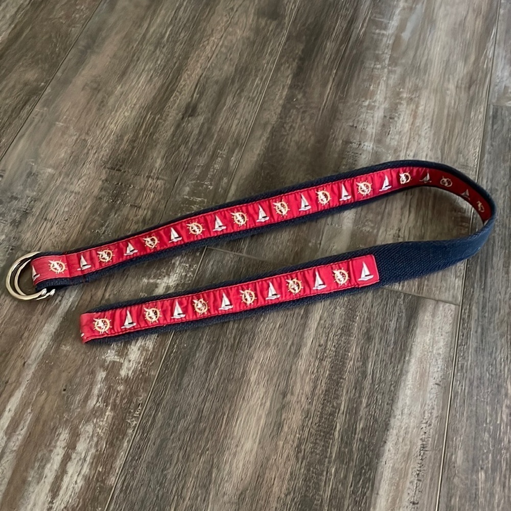 Vineyard Vines Canvas Club Belt